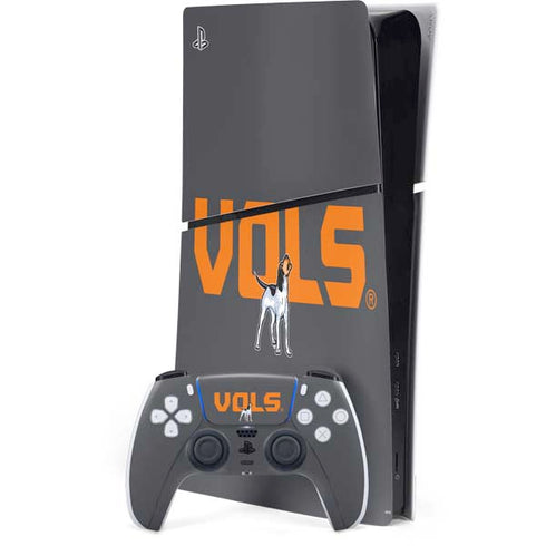 University of Tennessee-Knoxville Vols PS5 Slim Digital Edition Bundle Skin