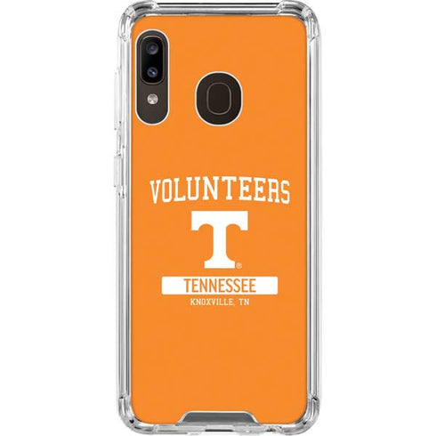 University of Tennessee-Knoxville Volunteers Galaxy A30 Clear Case