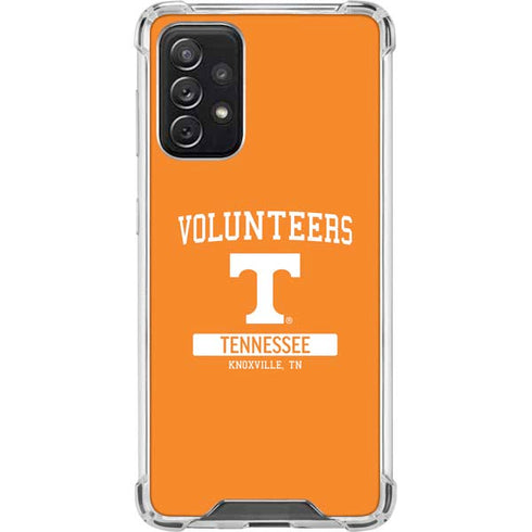 University of Tennessee-Knoxville Volunteers Galaxy A72 5G Clear Case
