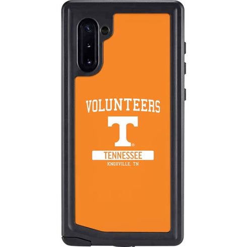 University of Tennessee-Knoxville Volunteers Galaxy Note 10 Waterproof Case