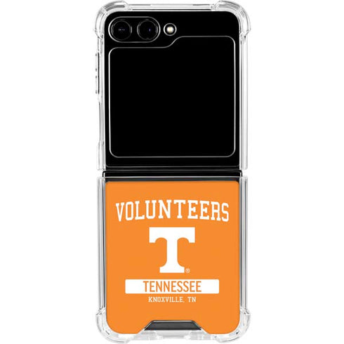 University of Tennessee-Knoxville Volunteers Galaxy Z Flip5 5G Clear Case