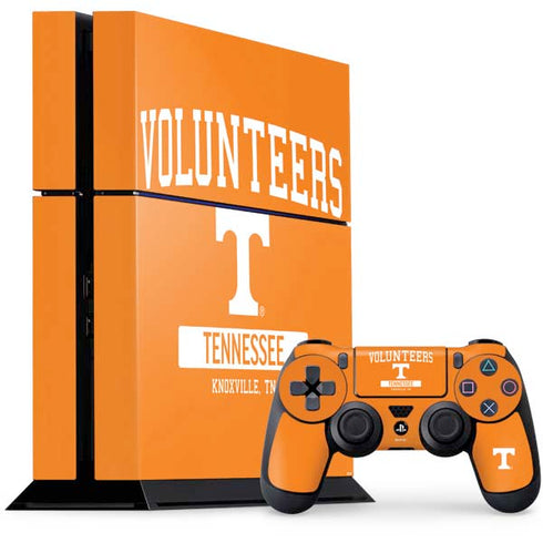 University of Tennessee-Knoxville Volunteers PS4 Console and Controller Bundle Skin