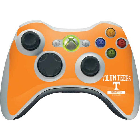 University of Tennessee-Knoxville Volunteers Xbox 360 Wireless Controller Skin