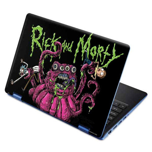 Adult Swim Rick and Morty Tentacle Attack Aspire R11 11.6in Skin
