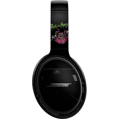Adult Swim Rick and Morty Tentacle Attack Bose QuietComfort 35 Headphones Skin