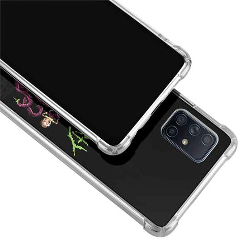 Adult Swim Rick and Morty Tentacle Attack Galaxy A71 5G Clear Case