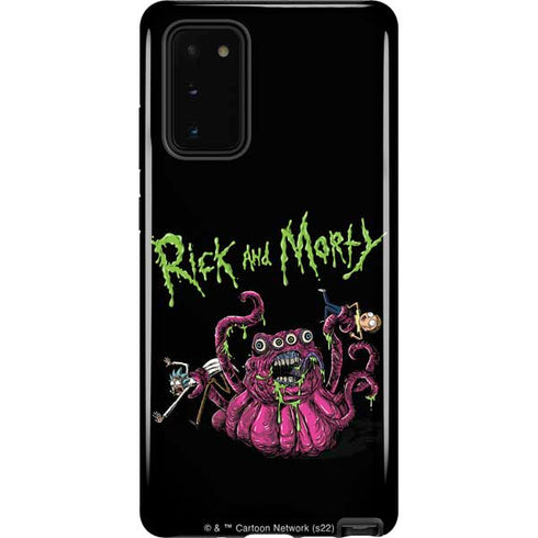 Adult Swim Rick and Morty Tentacle Attack Galaxy Note20 5G Pro Case