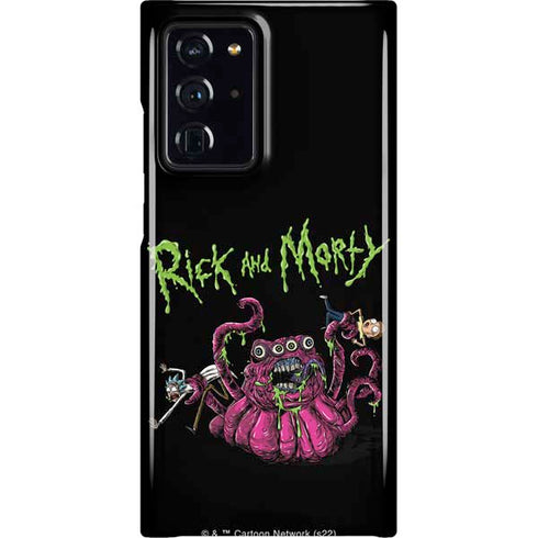 Adult Swim Rick and Morty Tentacle Attack Galaxy Note20 Ultra 5G Lite Case