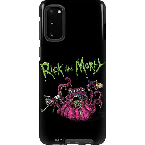 Adult Swim Rick and Morty Tentacle Attack Galaxy S20 Pro Case