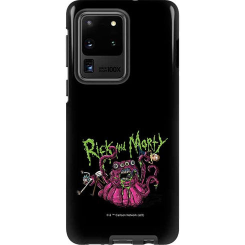 Adult Swim Rick and Morty Tentacle Attack Galaxy S20 Ultra 5G Pro Case