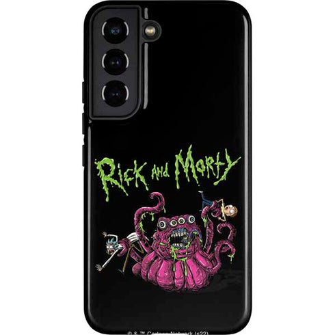 Adult Swim Rick and Morty Tentacle Attack Galaxy S22 Pro Case