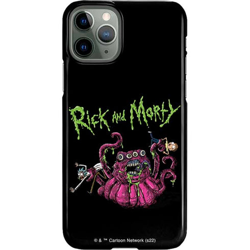 Adult Swim Rick and Morty Tentacle Attack iPhone 11 Pro Lite Case