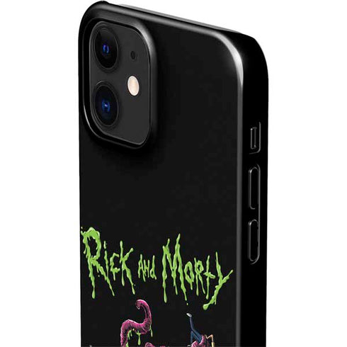 Adult Swim Rick and Morty Tentacle Attack iPhone 12 Mini Lite Case