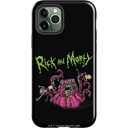 Adult Swim Rick and Morty Tentacle Attack iPhone 12 Pro Impact Case