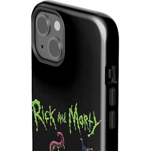 Adult Swim Rick and Morty Tentacle Attack iPhone 13 Impact Case