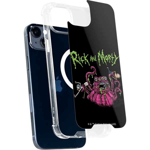Adult Swim Rick and Morty Tentacle Attack iPhone 13 MagSafe Case