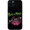 Adult Swim Rick and Morty Tentacle Attack iPhone 14 Plus Skin