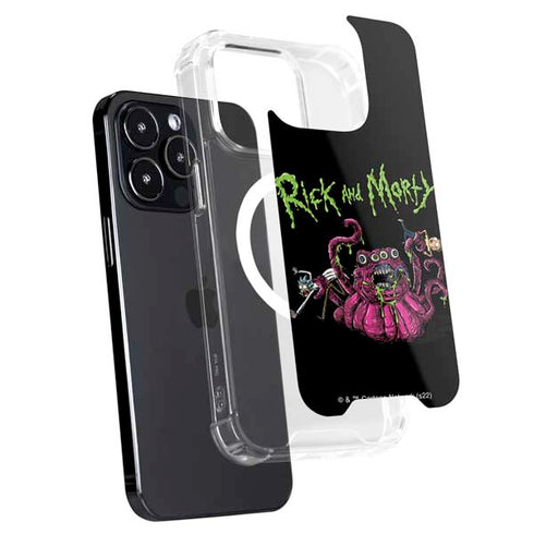 Adult Swim Rick and Morty Tentacle Attack iPhone 15 Pro Max MagSafe Case