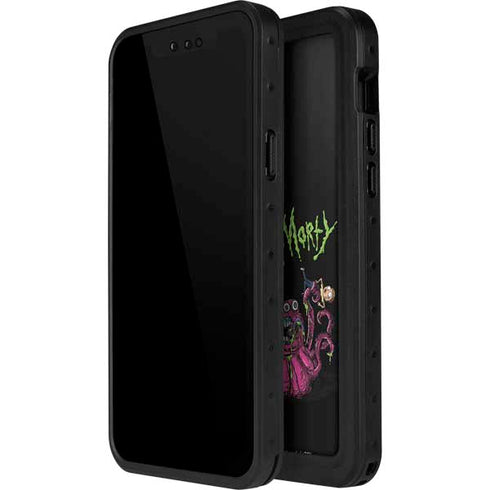 Adult Swim Rick and Morty Tentacle Attack iPhone 14 Pro Max Waterproof Case