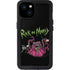 Adult Swim Rick and Morty Tentacle Attack iPhone 15 Plus Waterproof Case