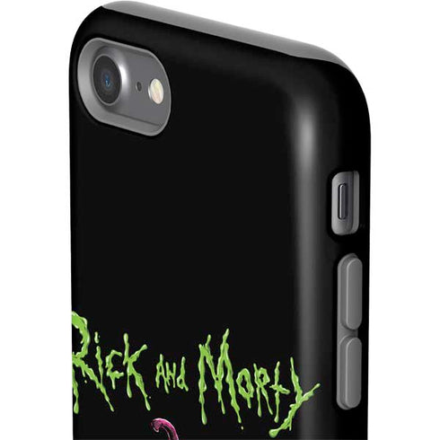 Adult Swim Rick and Morty Tentacle Attack iPhone SE (2nd & 3rd Gen) Pro Case