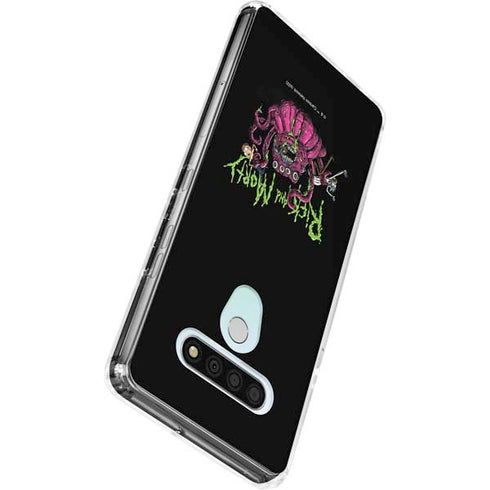 Adult Swim Rick and Morty Tentacle Attack LG Stylo 6 Clear Case