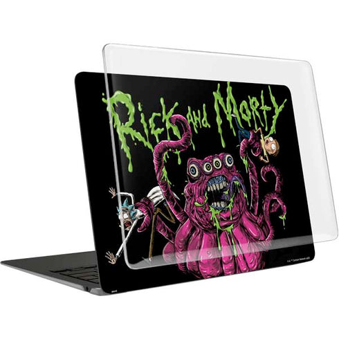 Adult Swim Rick and Morty Tentacle Attack MacBook Air 13in M1 (2021) Case plus Skin