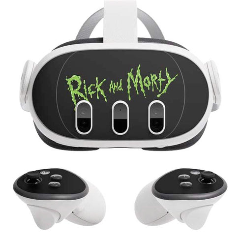 Adult Swim Rick and Morty Tentacle Attack Meta Quest 3 Skin