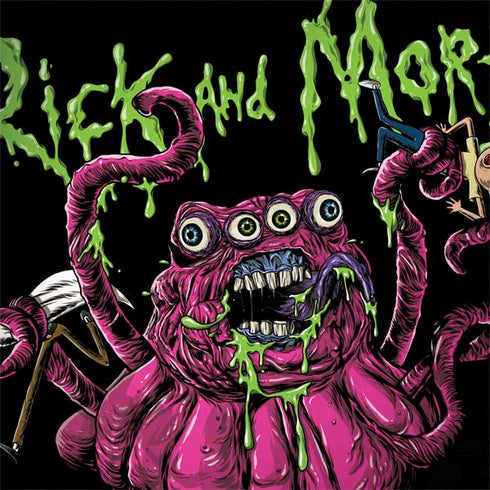 Adult Swim Rick and Morty Tentacle Attack Notebook 9 Pro 13in (2017) Skin
