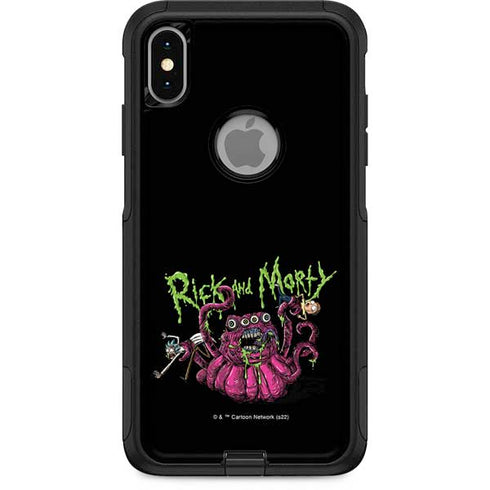 Adult Swim Rick and Morty Tentacle Attack Otterbox Commuter iPhone Skin