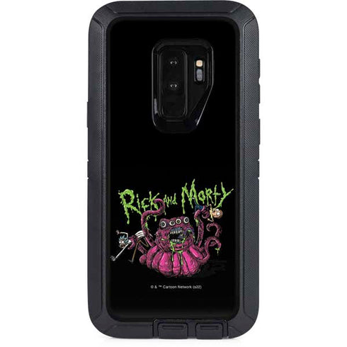 Adult Swim Rick and Morty Tentacle Attack Otterbox Defender Galaxy Skin