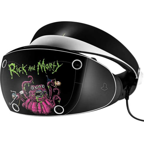 Adult Swim Rick and Morty Tentacle Attack PlayStation VR2 Skin