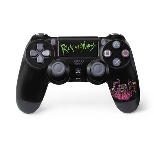 Adult Swim Rick and Morty Tentacle Attack PS4 Controller Skin