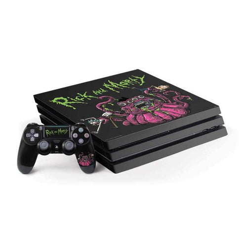 Adult Swim Rick and Morty Tentacle Attack PS4 Pro Bundle Skin