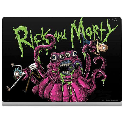Adult Swim Rick and Morty Tentacle Attack Surface Book 2 13.5in Skin