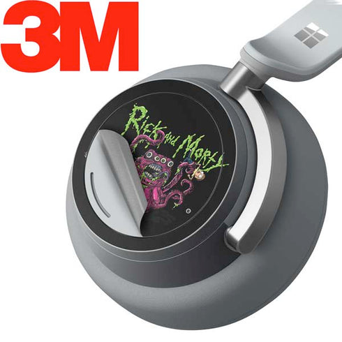 Adult Swim Rick and Morty Tentacle Attack Surface Headphones Skin