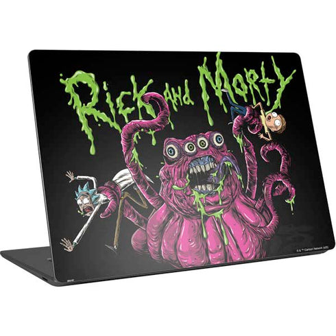 Adult Swim Rick and Morty Tentacle Attack Surface Laptop 4 15in Skin
