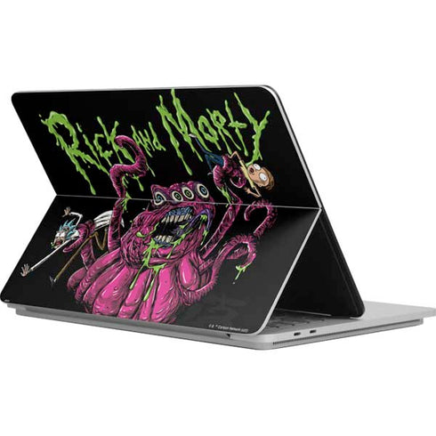 Adult Swim Rick and Morty Tentacle Attack Surface Laptop Studio Skin