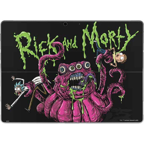Adult Swim Rick and Morty Tentacle Attack Surface Pro 8 Skin