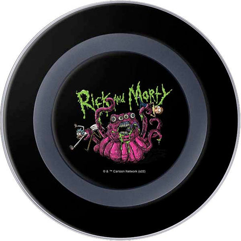 Adult Swim Rick and Morty Tentacle Attack Wireless Charger Skin