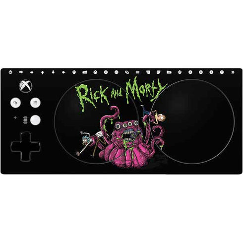 Adult Swim Rick and Morty Tentacle Attack Xbox Adaptive Controller Skin