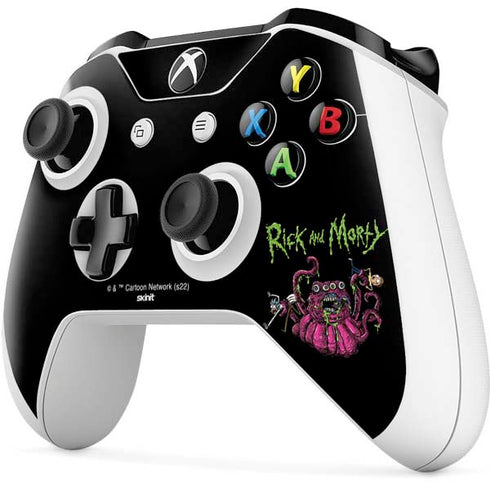 Adult Swim Rick and Morty Tentacle Attack Xbox One S Controller Skin