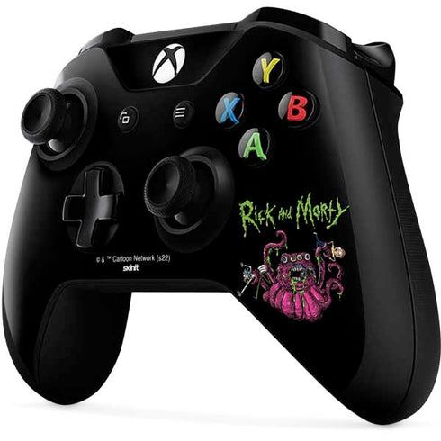 Adult Swim Rick and Morty Tentacle Attack Xbox One X Controller Skin