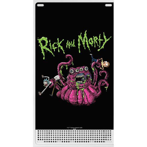 Adult Swim Rick and Morty Tentacle Attack Xbox Series S Skins