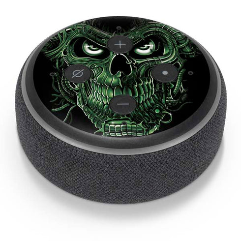 Liquid Blue Terminator Dragon Amazon Echo Dot Skin
