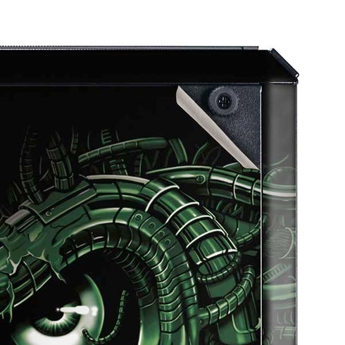 Liquid Blue Terminator Dragon Cooler Master MasterBox Q300L Mini Tower Skin