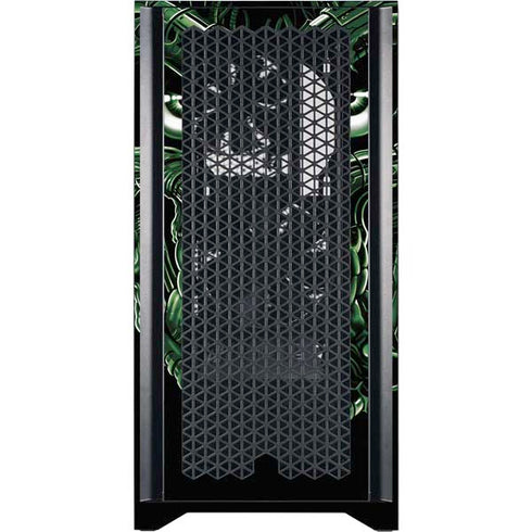 Liquid Blue Terminator Dragon Corsair 4000D Tempered Glass Mid-Tower ATX Case Skin