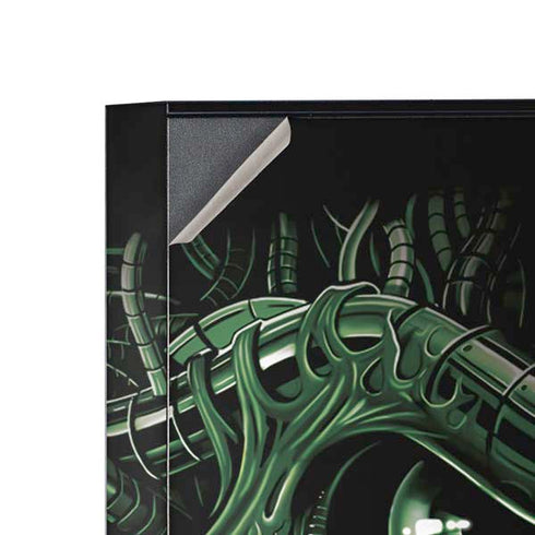 Liquid Blue Terminator Dragon Corsair 4000D Tempered Glass Mid-Tower ATX Case Skin