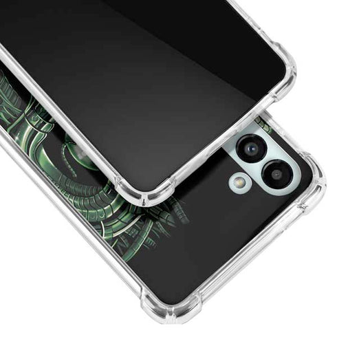 Liquid Blue Terminator Dragon Galaxy A13 5G Clear Case