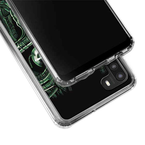 Liquid Blue Terminator Dragon Galaxy A21 Clear Case